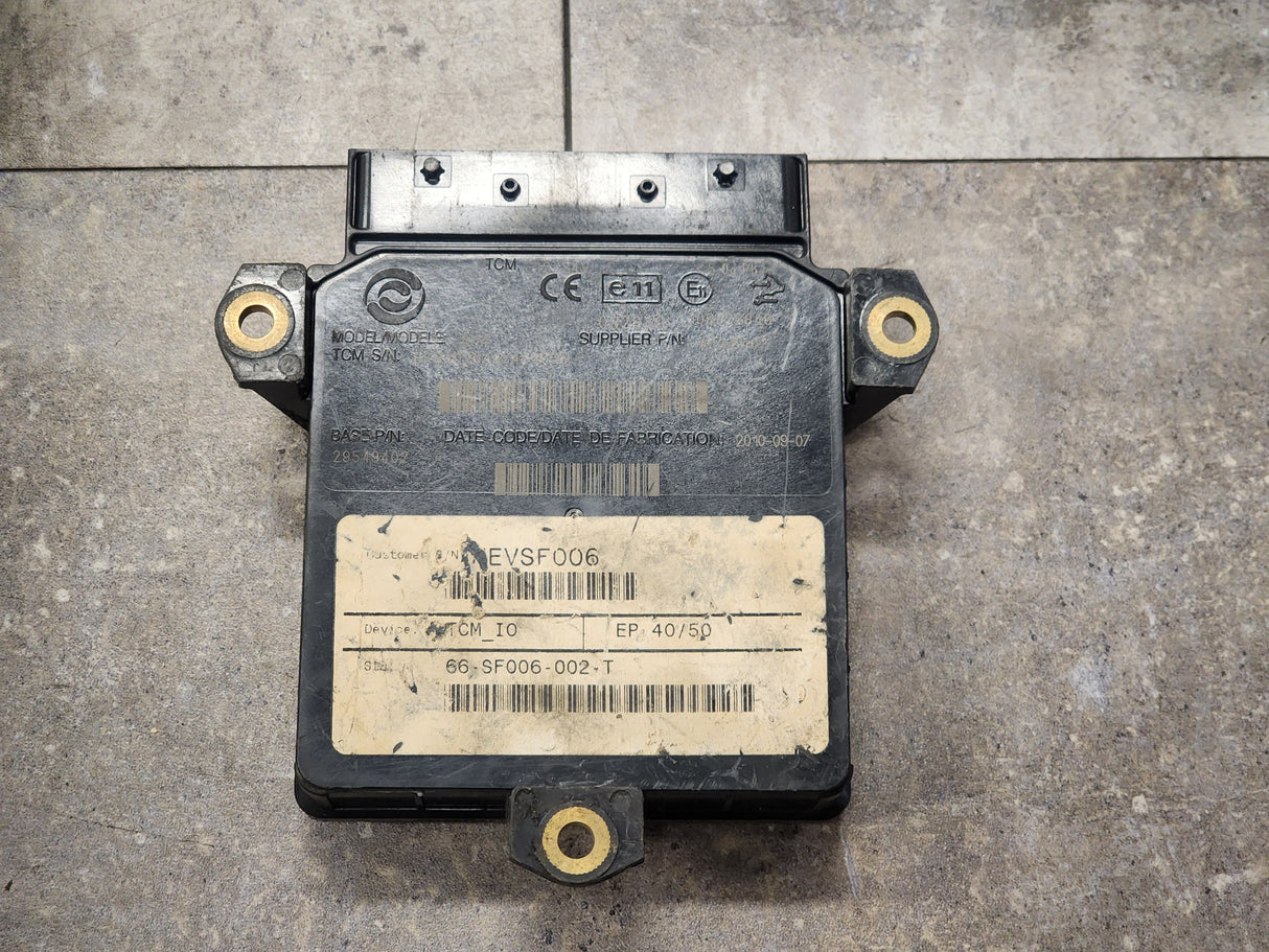 Allison Transmission Control Module (TCM) Part # 29549402, Model No. A54, e11, 10R022849