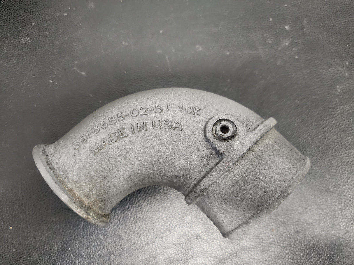 Cummins 3918685-02-5 FACK Air Transfer Elbow Tube For Sale, Elbow shape,