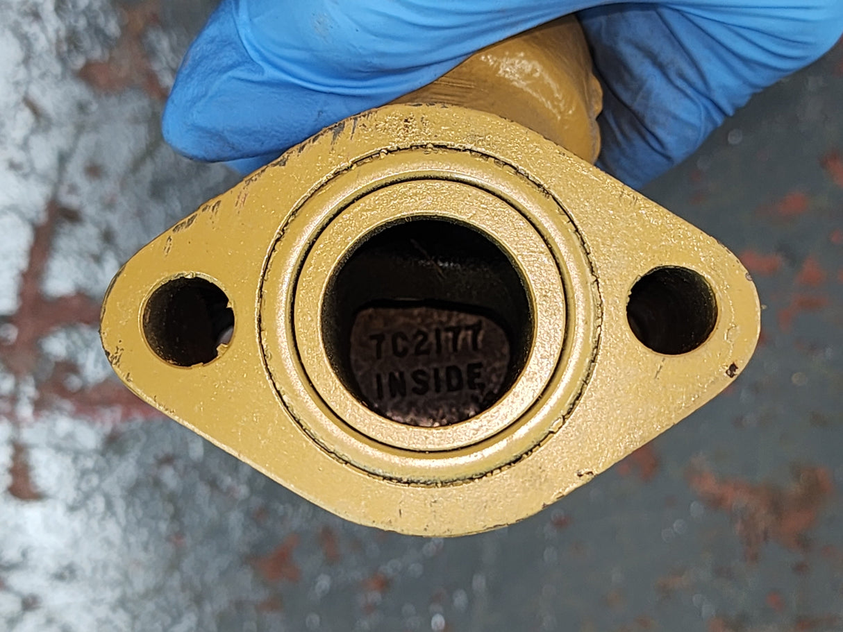 OEM Caterpillar C7 Engine 45° Elbow Adaptor Part # 7C-5898