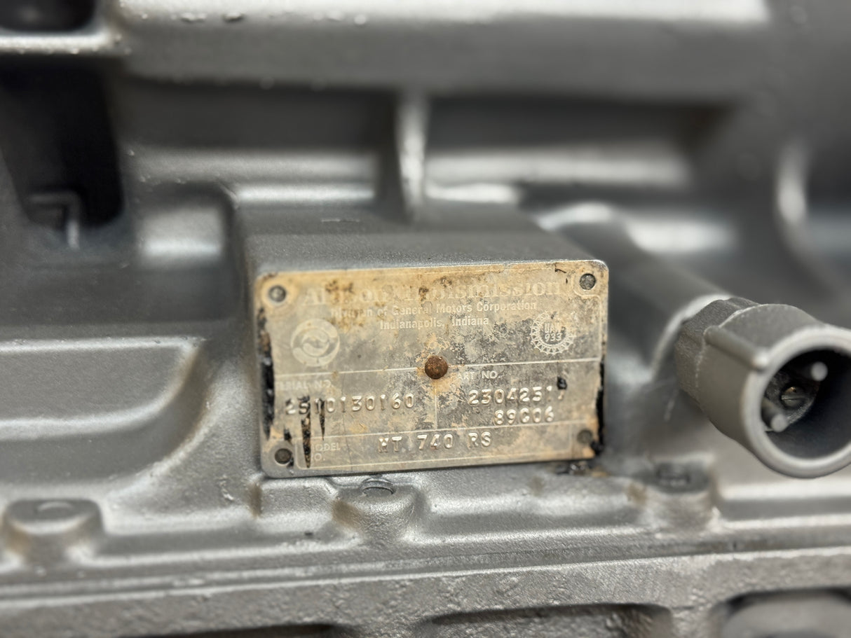 Allison HT740 RS Transmission For Sale w/ PTO Prov/Gear, HT740RS