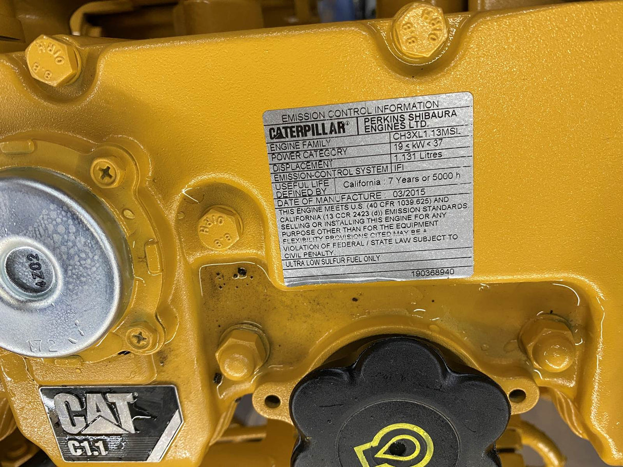 (NEW) 2015 Caterpillar C1.1 Industrial Diesel Engine For Sale