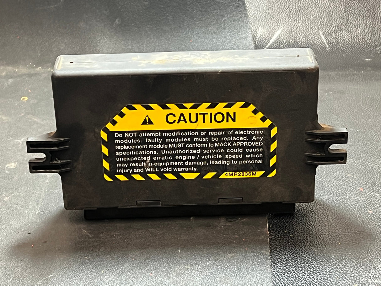 Mack CV713 Cab Control Module (VECU) Part # 12MS48M6 For Sale, 4 Plugs, 12 Volts