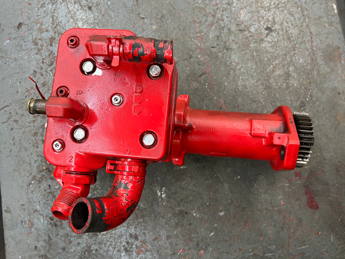 2008 Cummins ISB WABCO Air Compressor Part # 5286958RX w/ Steering Pump Part # 14-14323-001 For Sale