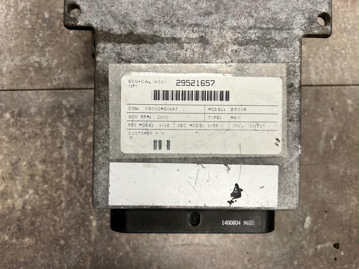 Allison B500R TCM ECU+CAL ASSY 29521657, CIN 08002MG014J For Sale