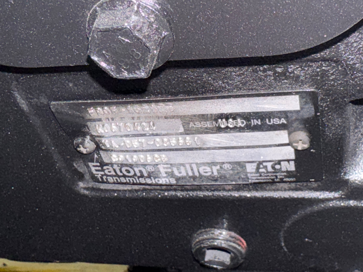 Eaton Fuller FRO15210B Transmission For Sale, (REBUILT) TA-D57-035681