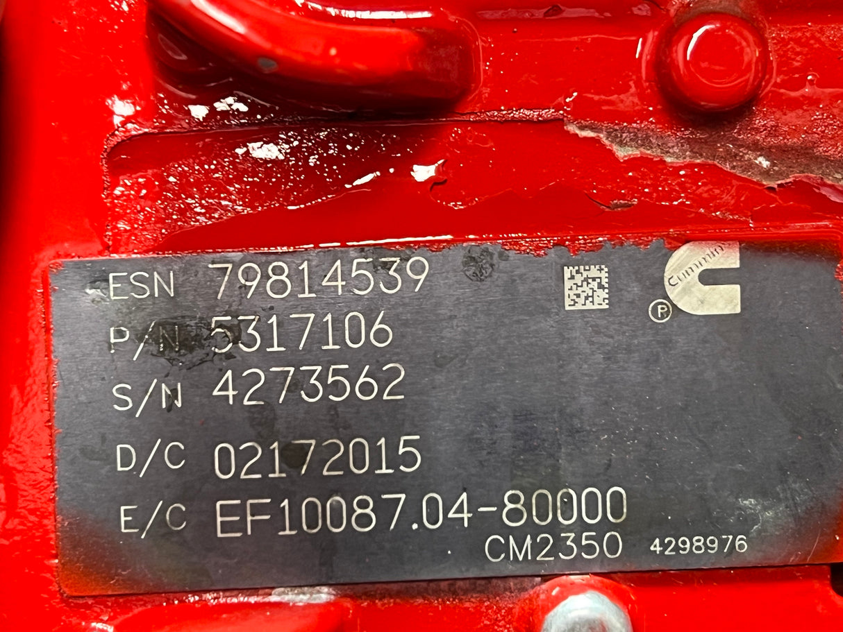 Cummins CM2350 Engine Control Module (ECM) 5317106 For Sale, CPL 4583