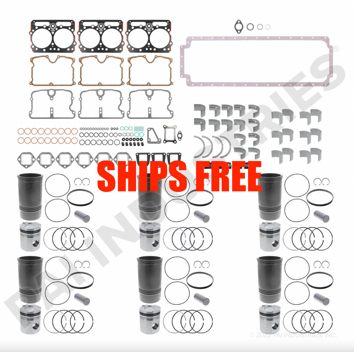Premium Inframe Engine Overhaul Rebuild Kit for a Cummins 855 - CA Truck Parts, Inc.