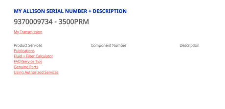 Allison MD3500PRM Transmission For Sale, HD3500P