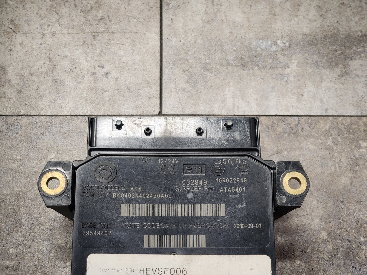 Allison A54 Transmission Control Module (TCM) 29549402 For Sale