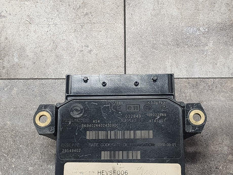Allison, TCM Part # 29549402, Model No. A54, e11, 10R022849