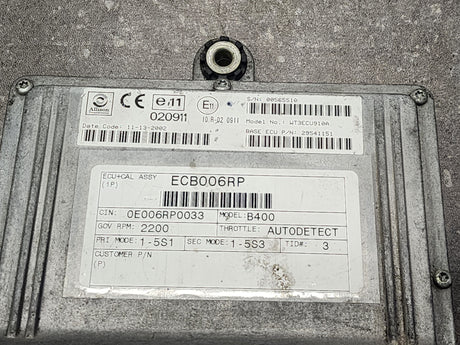 B400 Allison, TCM Part # 29541151, Model No. WT3ECU910A
