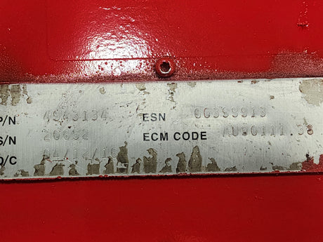 Cummins ISL ECM Part # 4943134 For Sale, CM2150, Engine Model ISL