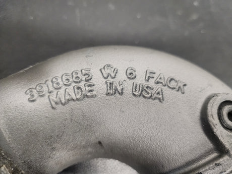 Cummins 3918685 W 6 FACK Air Transfer Elbow Tube For Sale, Elbow shape