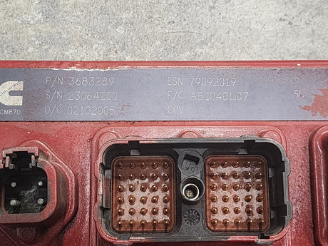 2005 Cummins ISX ECM Part # 3683289