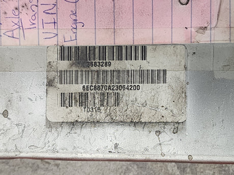 2005 Cummins ISX ECM Part # 3683289