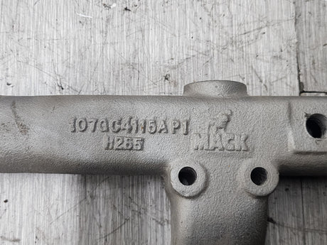 Mack E7 Engine Water Manifold For Sale, Part # 107GC4115AP1