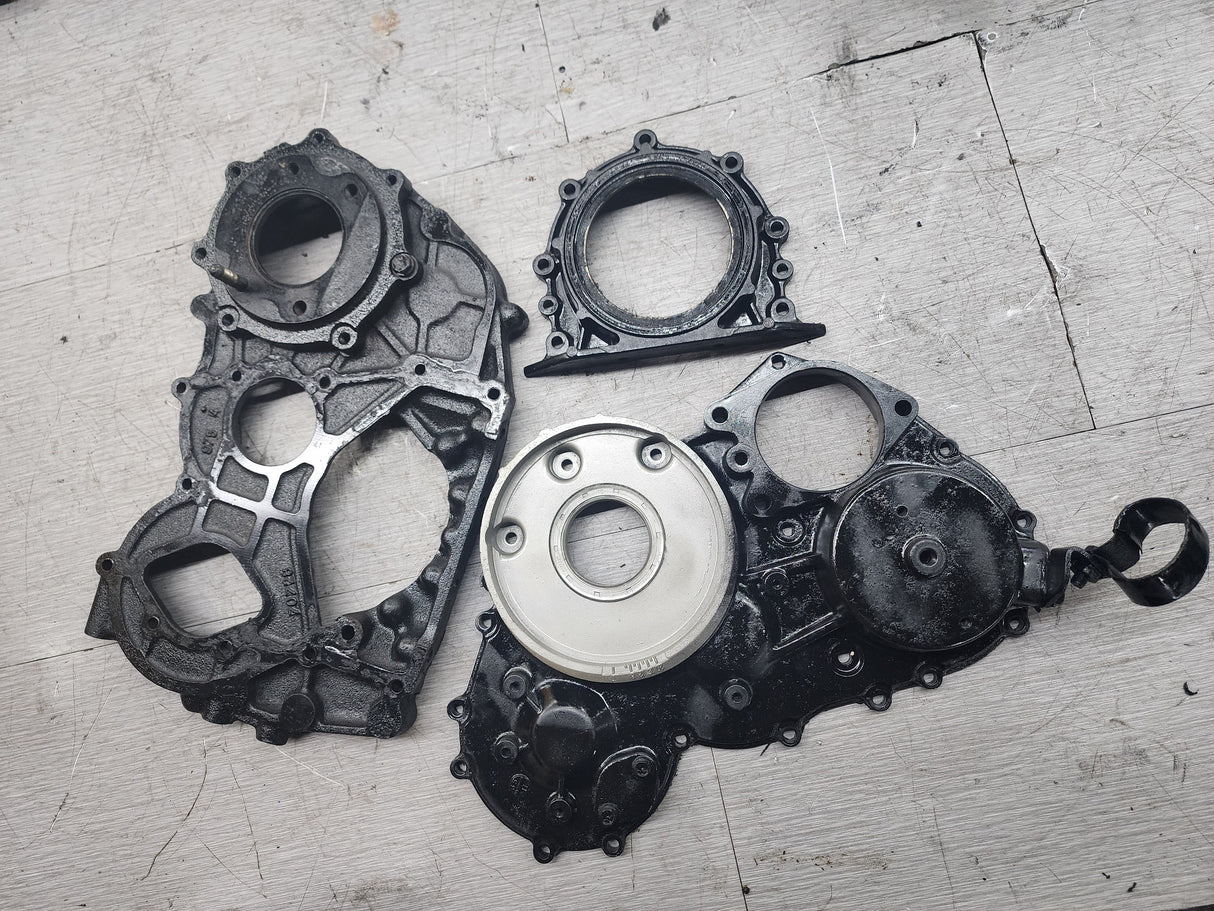 Isuzu 975A Timing Cover Assembly, 3 Part Assembly
