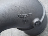 2008 CUMMINS ISM DIESEL ENGINE 3883977 Air Transfer Elbow Tube For Sale