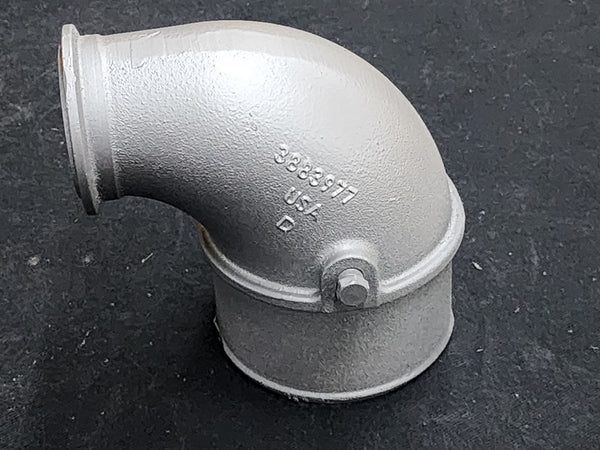 2008 CUMMINS ISM DIESEL ENGINE 3883977 Air Transfer Elbow Tube For Sale