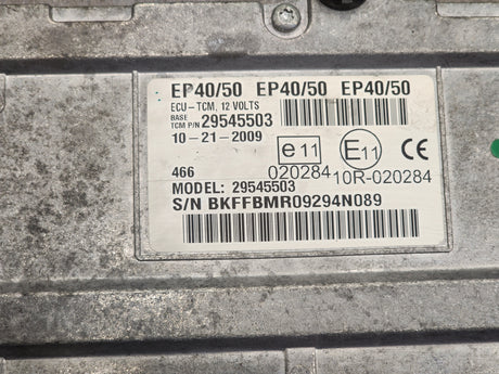 2009 Allison EP40/50 ECU-TCM For Sale Part # 29545503