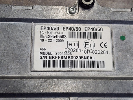 2009 Allison EP40/50 ECU-TCM For Sale, Part # 29545503