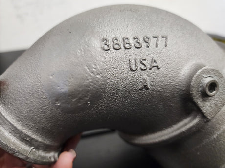CUMMINS ISM DIESEL ENGINE 3883977 Air Transfer Elbow Tube For Sale