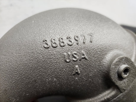 CUMMINS ISM DIESEL ENGINE 3883977 Air Transfer Elbow Tube For Sale