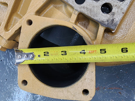 Caterpillar 3126 Flywheel Housing 100-6553-00- With Mounting Brackets For Sale
