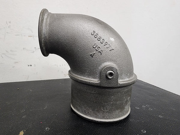 CUMMINS ISM DIESEL ENGINE 3883977 Air Transfer Elbow Tube For Sale
