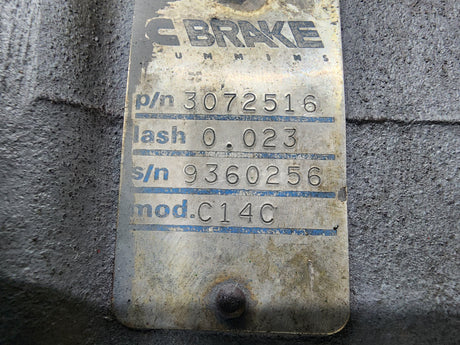 Cummins N14 Celect PLUS 3072516 Engine C Brakes For Sale