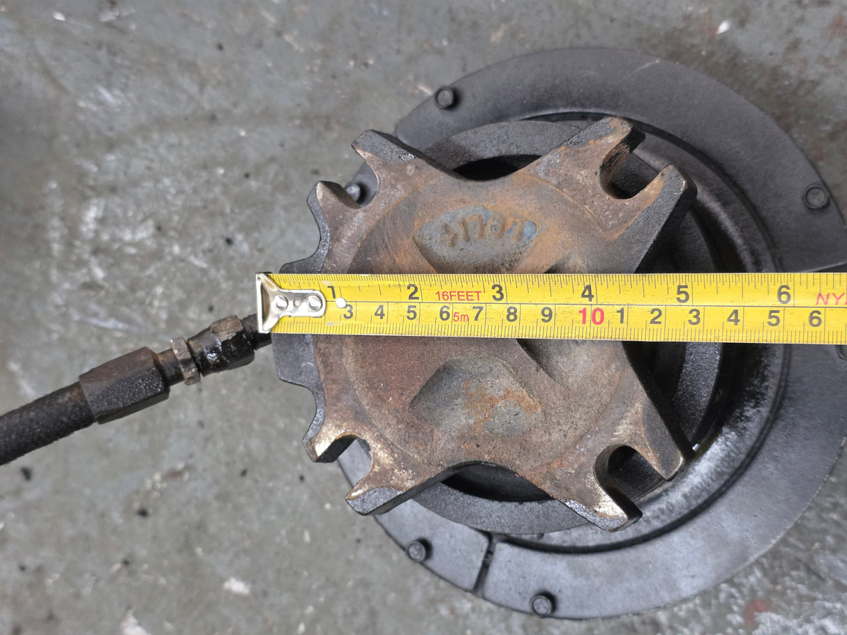Borg Warner Dual Pilot Fan Clutch Part # 1090-09650-01, Mounting Base Part # 41767, Pulley Part # 41760 For Sale