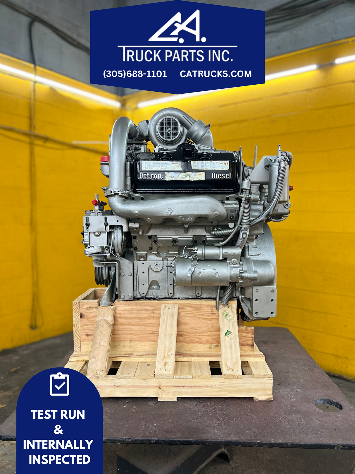 1993 Detroit 6V92 Diesel Engine For Sale, 6V92TA