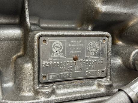 Allison MT643 Transmission w/ PTO For Sale
