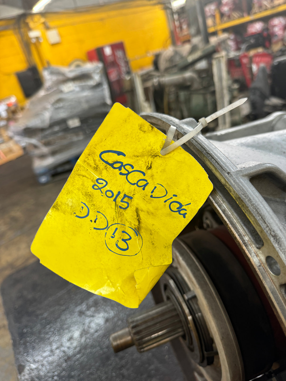 2015 Detroit DT12-OB Transmission, off 2015 Cascadia w/ Detroit DD13