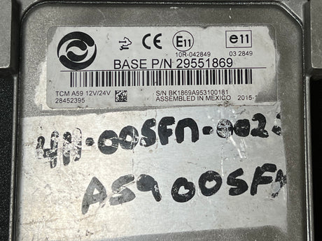 2015 Allison A59 Transmission Control Module (TCM) 29551869