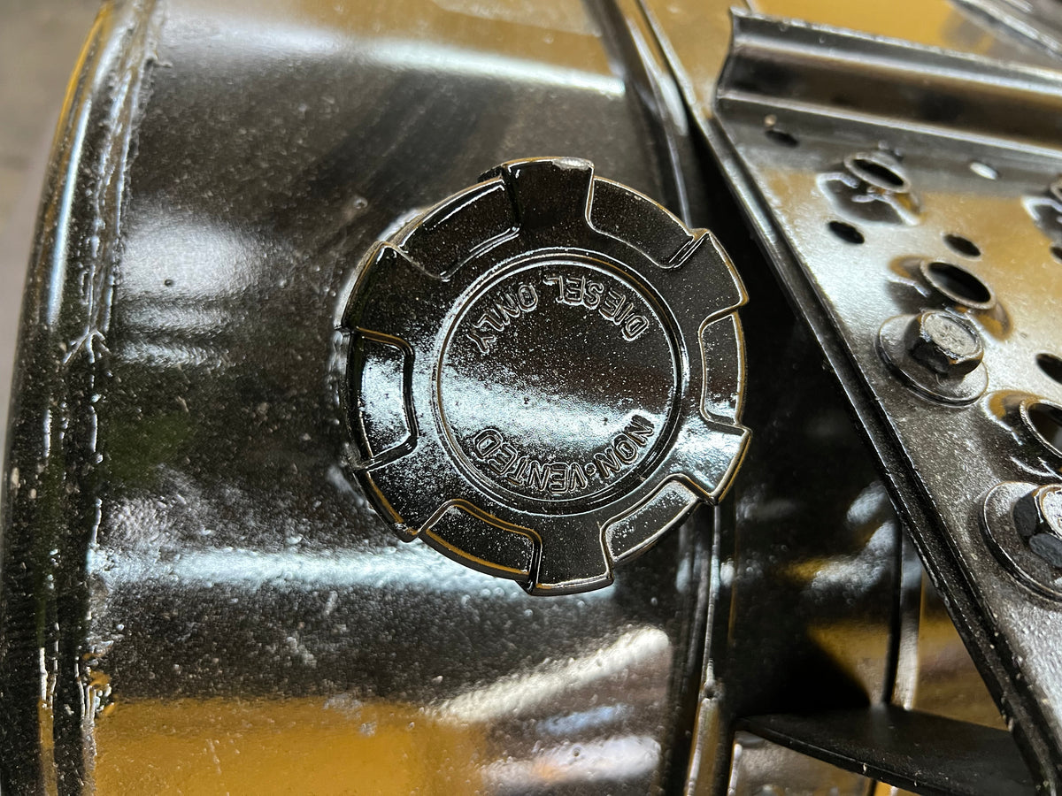 Ford 50 Gallon D-Shaped Passenger's Side Diesel Tank For Sale