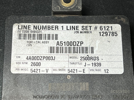 2008 Allison 2500RDS Transmission Control Module (TCM) Part # 29545536
