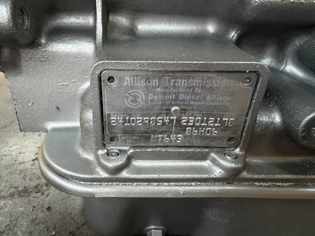 Allison MT643 Transmission For Sale, Part # 23012178