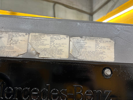 2003 Mercedes OM460LA Diesel Engine For Sale