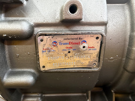 Allison 2500PTS Transmission For Sale, 2500 PTS