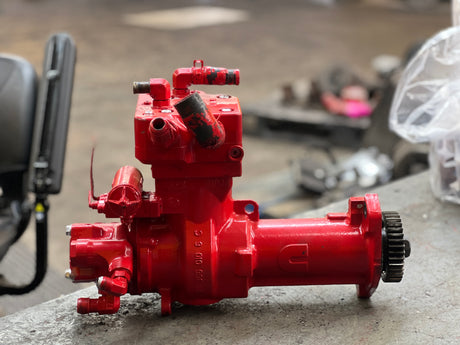 2008 Cummins ISB WABCO Air Compressor Part # 5286958RX w/ Steering Pump Part # 14-14323-001 For Sale