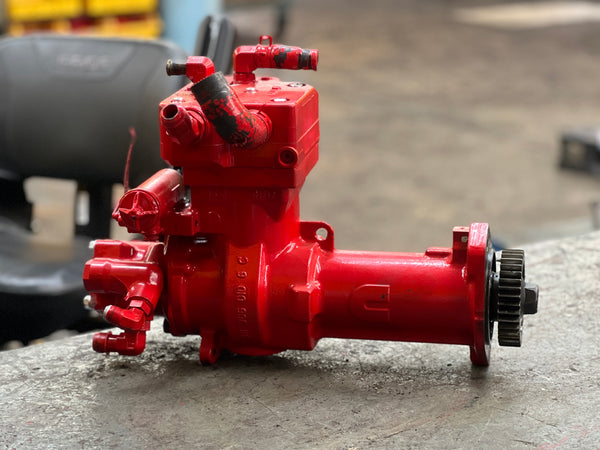 2008 Cummins ISB WABCO Air Compressor Part # 5286958RX w/ Steering Pump Part # 14-14323-001 For Sale