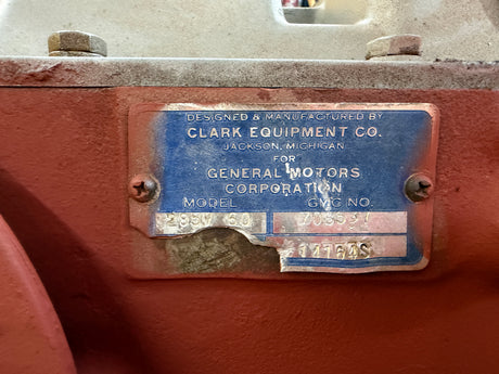 Clark 285V Transmission For Sale, 285V60
