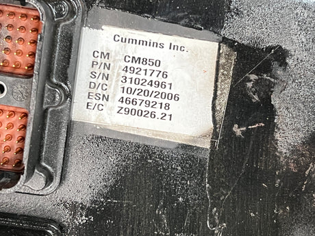 Cummins CM850 Engine Control Module (ECM) 4921776 For Sale