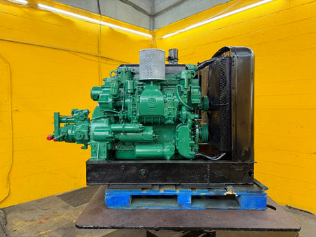 Detroit 4-71 Diesel Engine For Sale, NATURAL w/ Radiator