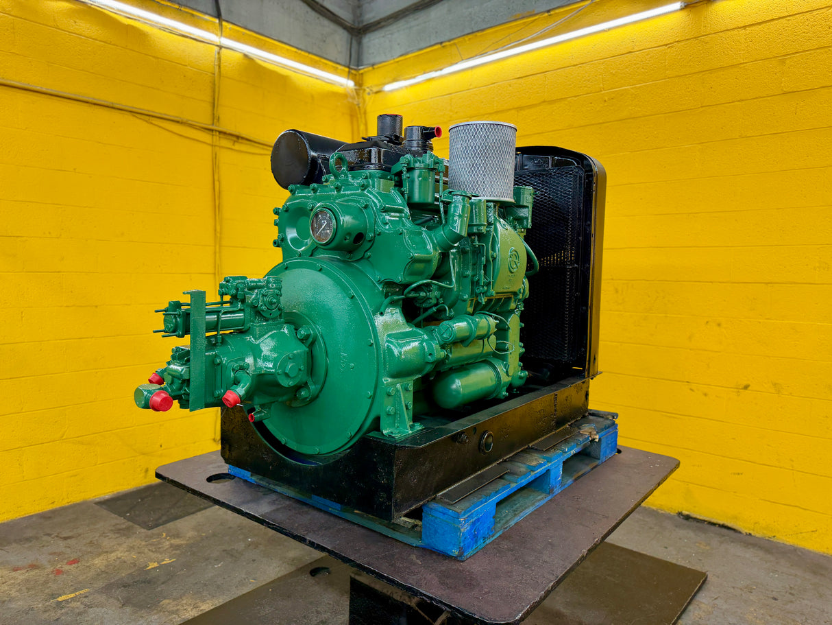 Detroit 4-71 Diesel Engine For Sale, NATURAL w/ Radiator