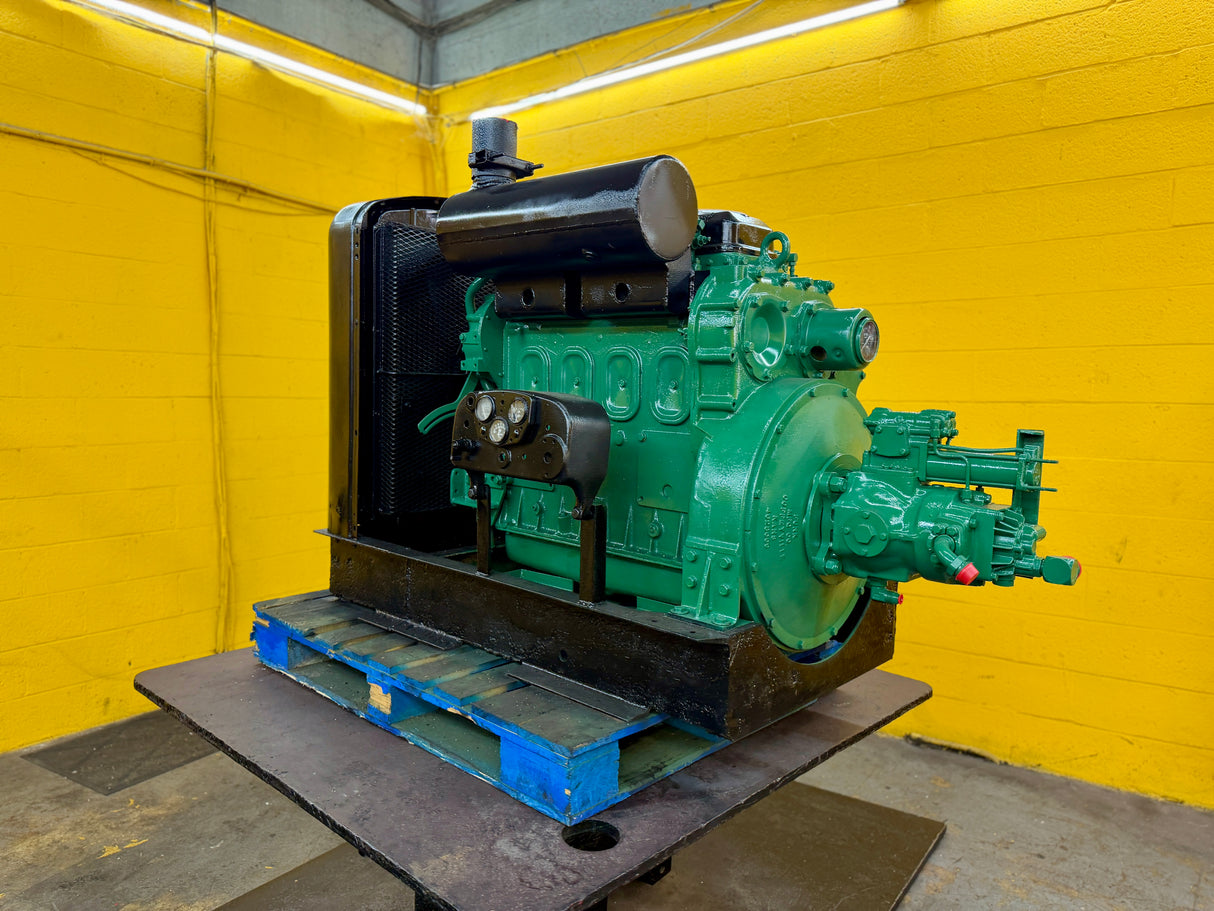 Detroit 4-71 Diesel Engine For Sale, NATURAL w/ Radiator