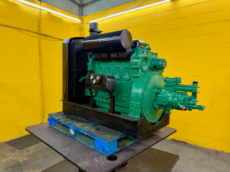 Detroit 4-71 Diesel Engine For Sale, NATURAL w/ Radiator