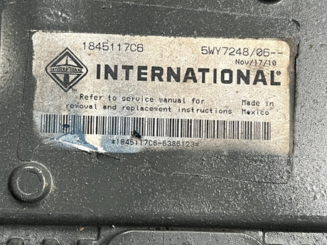 International DT466E ECM/ECU/PCU/PCM/FICM Part # 1845117C6