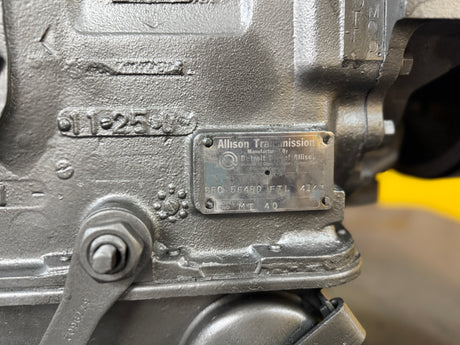 Allison MT40 Transmission For Sale w/ PTO Provision